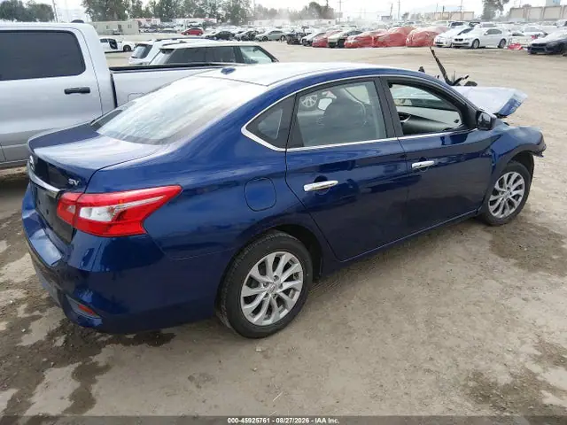 3N1AB7AP4KY436168 — 2019 Nissan Sentra SV, фото 4 с аукциона IAAI 30.09.2026, Передняя часть