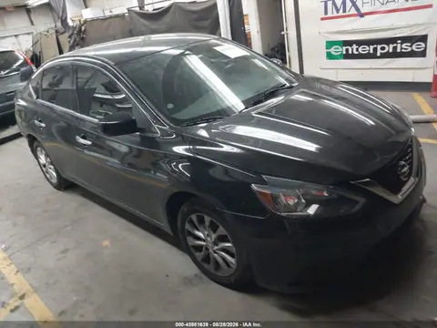 3N1AB7AP7KY388343 — 2019 Nissan Sentra SV, Задняя часть (Rear), фото до ремонта