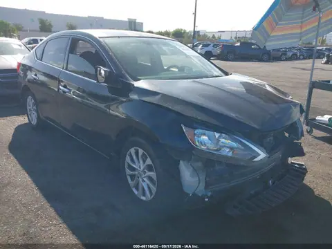 3N1AB7AP3KY234857 — 2019 Nissan Sentra SV, Передняя часть (Front End), фото до ремонта