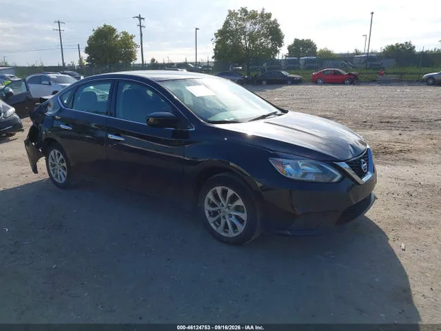 2019 Nissan SENTRA SV VIN 3N1AB7AP7KY291336 фото 1