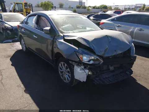 3N1AB7AP5KY246380 — 2019 Nissan Sentra SV, Передняя часть (Front End), фото до ремонта