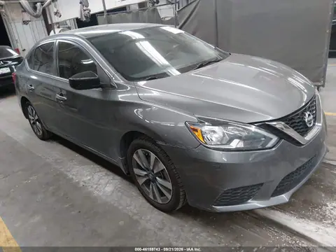 3N1AB7AP2KY392199 — 2019 Nissan Sentra SV, Передняя часть слева (Left Front), фото до ремонта