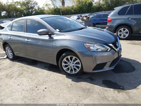 3N1AB7AP8KL613415 — 2019 Nissan Sentra SV, Задняя часть (Rear), фото до ремонта