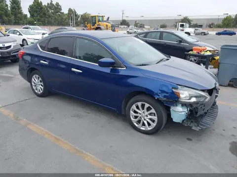 3N1AB7AP9KY370328 — 2019 Nissan Sentra SV, Repossession, фото до ремонта