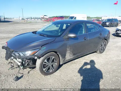 2022 Nissan SENTRA SV VIN 3N1AB8CVXNY293636 фото 2