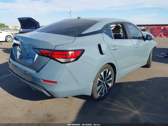3N1AB8CV9SY396025 — 2025 Nissan Sentra SV, фото 4 с аукциона IAAI 13.10.2026, Передняя часть