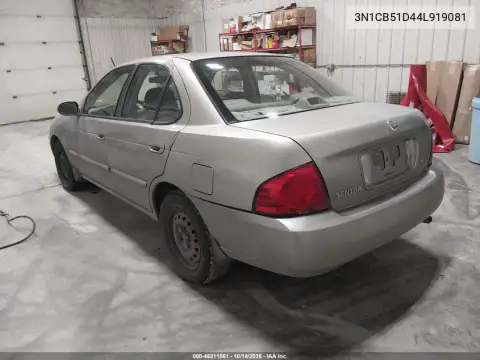 3N1CB51D44L919081 — 2004 Nissan Sentra, фото 3 с аукциона IAAI, Передняя часть