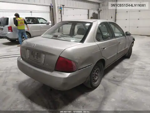 3N1CB51D44L919081 — 2004 Nissan Sentra, фото 4 с аукциона IAAI, Передняя часть