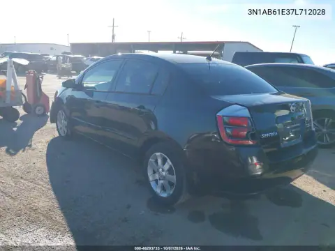 2007 Nissan Sentra 2.0S VIN 3N1AB61E37L712028 фото 4