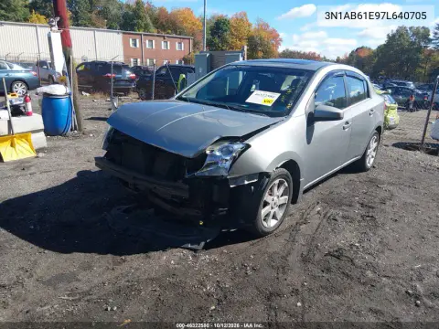 2007 Nissan Sentra 2.0 VIN 3N1AB61E97L640705 фото 3