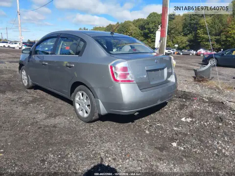 2007 Nissan Sentra 2.0 VIN 3N1AB61E97L640705 фото 4
