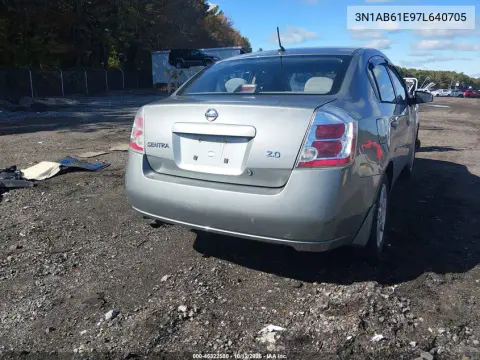 2007 Nissan Sentra 2.0 VIN 3N1AB61E97L640705 фото 5