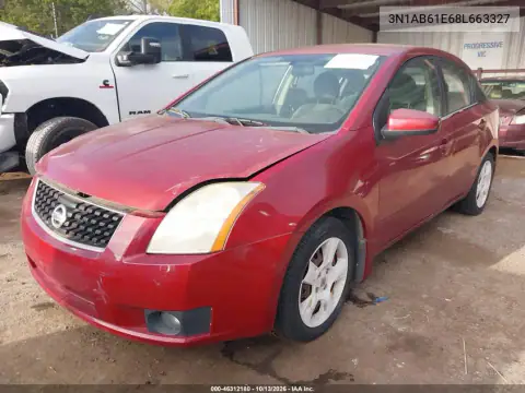 3N1AB61E68L663327 — 2008 Nissan Sentra, фото 2 с аукциона IAAI 21.10.2026, Естественный износ