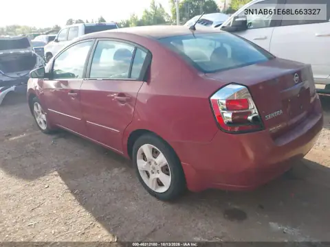 3N1AB61E68L663327 — 2008 Nissan Sentra, фото 3 с аукциона IAAI 21.10.2026, Естественный износ