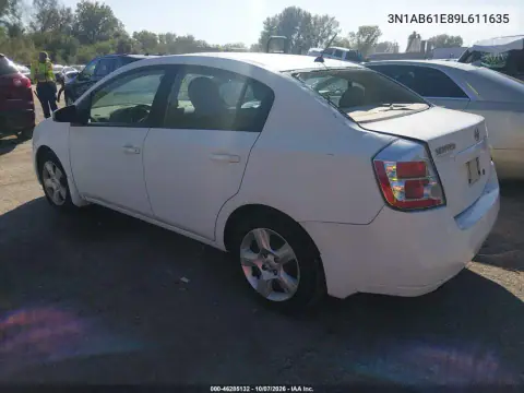 2009 Nissan Sentra 2.0S VIN 3N1AB61E89L611635 фото 4