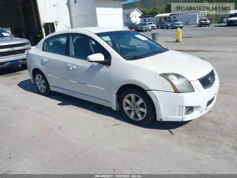 3N1AB61E29L681583 — 2009 Nissan Sentra, Левая сторона, фото до ремонта