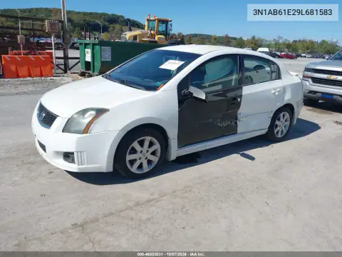 2009 Nissan Sentra 2.0Sr VIN 3N1AB61E29L681583 фото 3