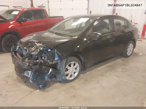 2011 Nissan Sentra 2.0Sr VIN 3N1AB6AP1BL624847 фото 3