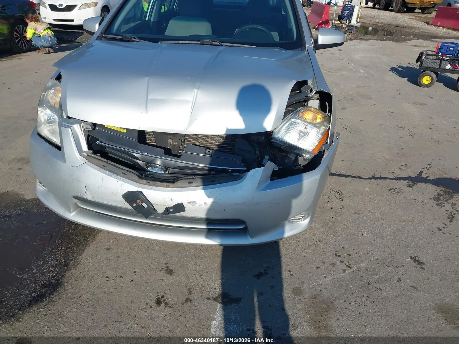 2011 Nissan Sentra 2.0S VIN 3N1AB6AP7BL702581 фото 7