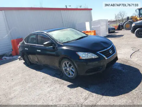 3N1AB7AP7DL767133 — 2013 Nissan Sentra, Естественный износ, фото до ремонта