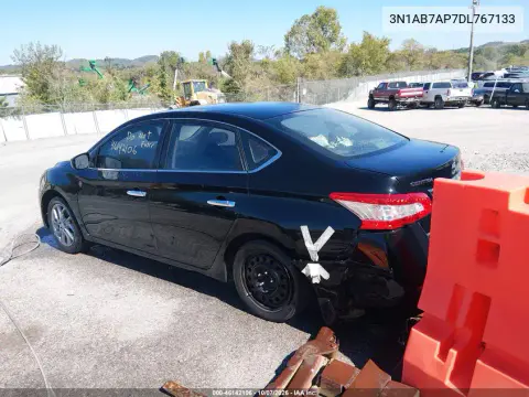 2013 Nissan Sentra S VIN 3N1AB7AP7DL767133 фото 3