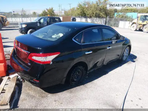 2013 Nissan Sentra S VIN 3N1AB7AP7DL767133 фото 4