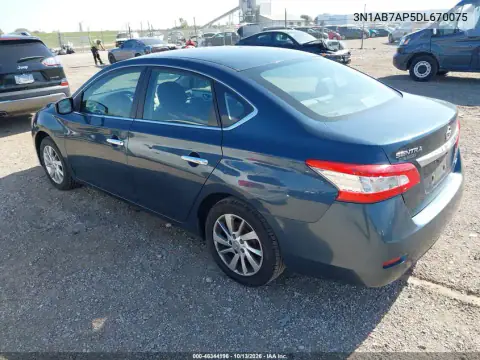 3N1AB7AP5DL670075 — 2013 Nissan Sentra, фото 4 с аукциона IAAI, Естественный износ