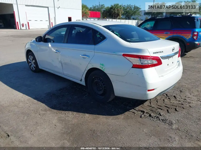 2013 Nissan Sentra Sv VIN 3N1AB7AP5DL613133 фото 4