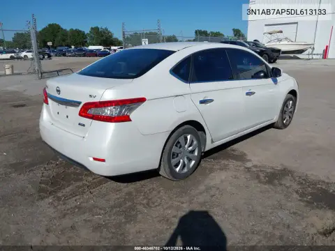 2013 Nissan Sentra Sv VIN 3N1AB7AP5DL613133 фото 5