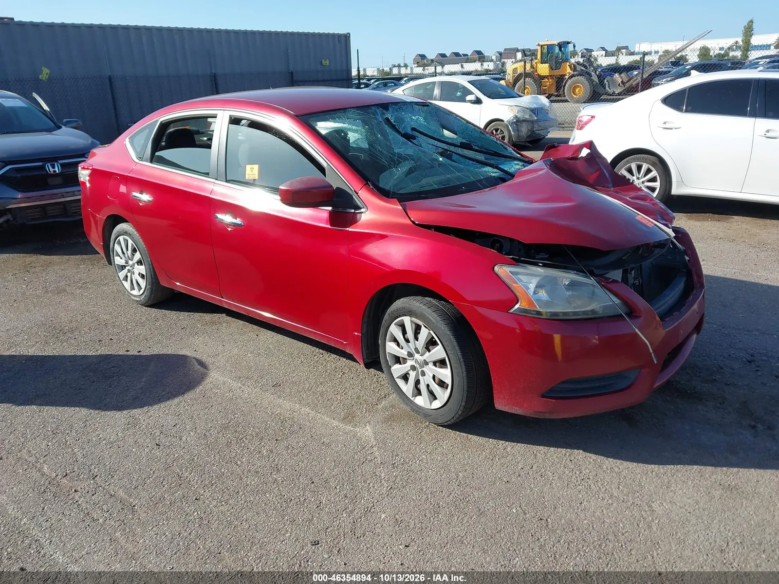 2013 Nissan Sentra S VIN 3N1AB7AP5DL794069 фото 1