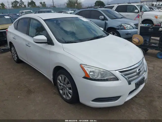 3N1AB7AP5EL611061 — 2014 Nissan Sentra, Естественный износ, фото до ремонта