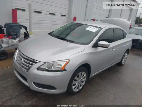 3N1AB7AP9EY254485 — 2014 Nissan Sentra, фото 3 с аукциона IAAI, Задняя часть