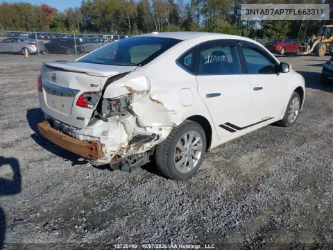 2015 Nissan Sentra S/Sv/Sr/Sl VIN 3N1AB7AP7FL663311 фото 5