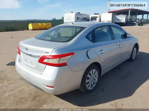 2015 Nissan Sentra Fe+ S/S/Sl/Sr/Sv VIN 3N1AB7AP3FY268464 фото 5