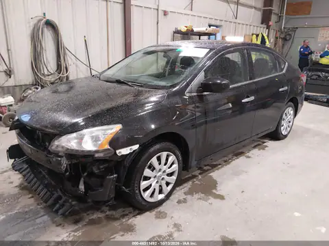 3N1AB7AP8FL676696 — 2015 Nissan Sentra, фото 2 с аукциона IAAI, Передняя часть