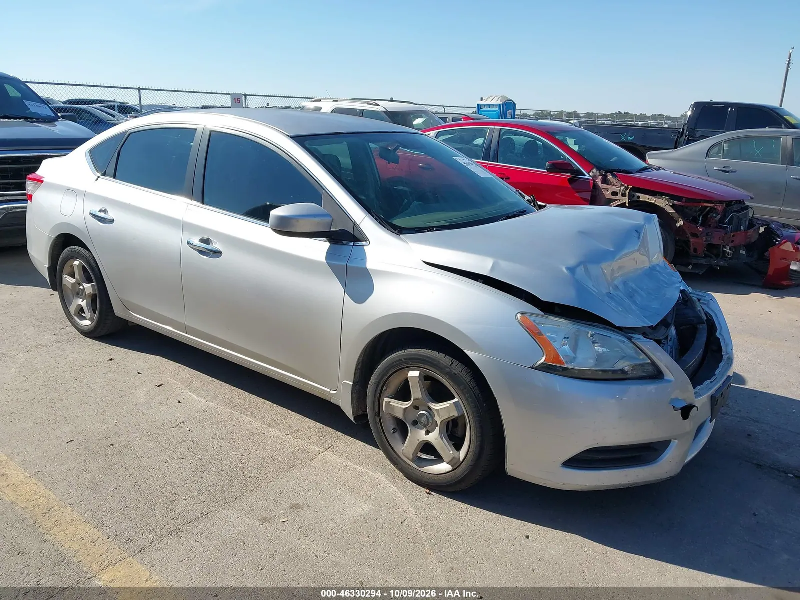 2015 Nissan Sentra Sv VIN 3N1AB7AP2FY285241 фото 2