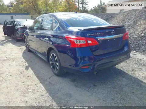 2016 Nissan Sentra S/Sv/Sr/Sl VIN 3N1AB7AP7GL645344 фото 4