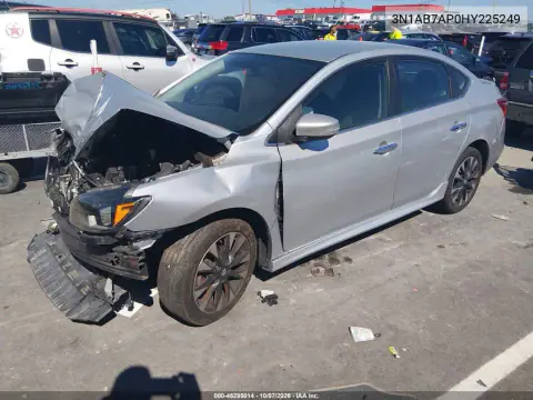 2017 Nissan Sentra Sr VIN 3N1AB7AP0HY225249 фото 2