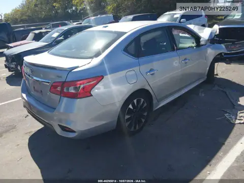 2017 Nissan Sentra Sr VIN 3N1AB7AP0HY225249 фото 4