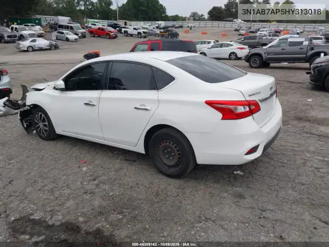 2017 Nissan Sentra Sv VIN 3N1AB7AP5HY313018 фото 4