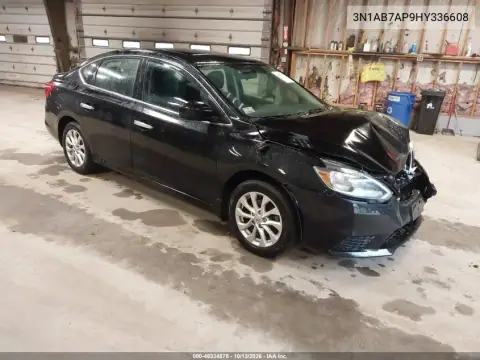 3N1AB7AP9HY336608 — 2017 Nissan Sentra, фото 2 с аукциона IAAI, Передняя часть