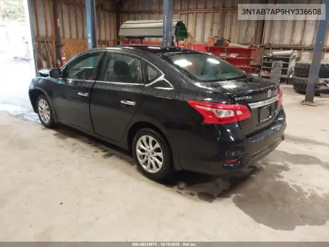 3N1AB7AP9HY336608 — 2017 Nissan Sentra, фото 4 с аукциона IAAI, Передняя часть