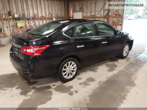 3N1AB7AP9HY336608 — 2017 Nissan Sentra, фото 5 с аукциона IAAI, Передняя часть
