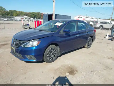 3N1AB7AP5HY237526 — 2017 Nissan Sentra, фото 3 с аукциона IAAI, Возвращение во владение