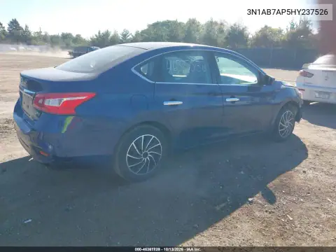 3N1AB7AP5HY237526 — 2017 Nissan Sentra, фото 5 с аукциона IAAI, Возвращение во владение