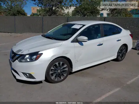 2018 Nissan Sentra Sr VIN 3N1AB7AP0JY207582 фото 3