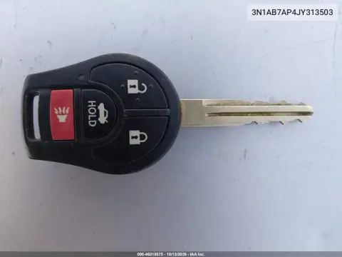 3N1AB7AP4JY313503 — 2018 Nissan Sentra, Естественный износ, фото до ремонта