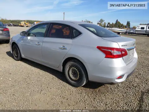 3N1AB7AP4JY313503 — 2018 Nissan Sentra, фото 4 с аукциона IAAI, Естественный износ