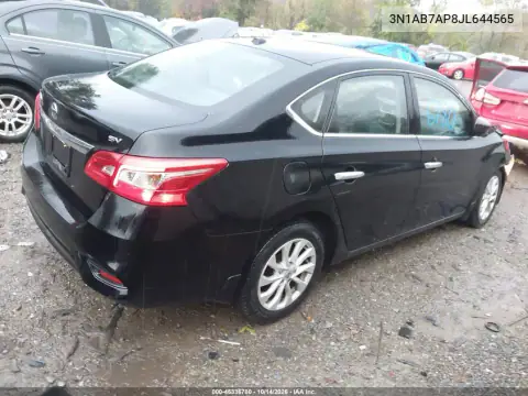 3N1AB7AP8JL644565 — 2018 Nissan Sentra, фото 5 с аукциона IAAI, Передняя часть