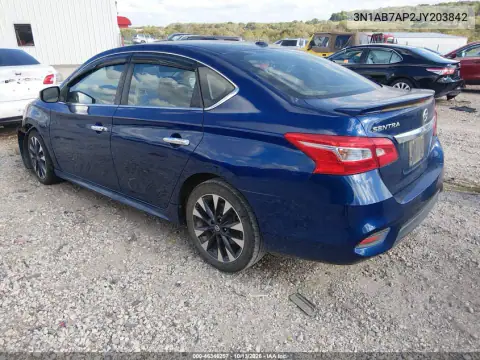 3N1AB7AP2JY203842 — 2018 Nissan Sentra, фото 4 с аукциона IAAI, Передняя часть